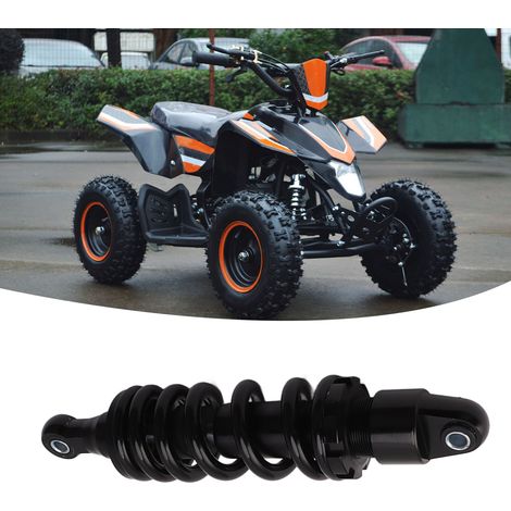 Amortisseur avec entraxe de 280 mm, diamètre du ressort de 11 mm, amortissement réglable, convient aux motos tout-terrain, quads, karts et scooters de 70 cc, 90 cc, 110 cc, 125 cc et 150 cc. (1/5)