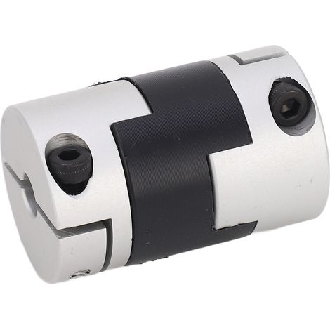 Accouplement coulissant de type croisé D25L39, diamètre intérieur de 6 mm, coupleur flexible, couple élevé, résistant à l'usure, résistant à la corrosion, vis mère de servomoteur en alliage d'aluminiu (1/5)