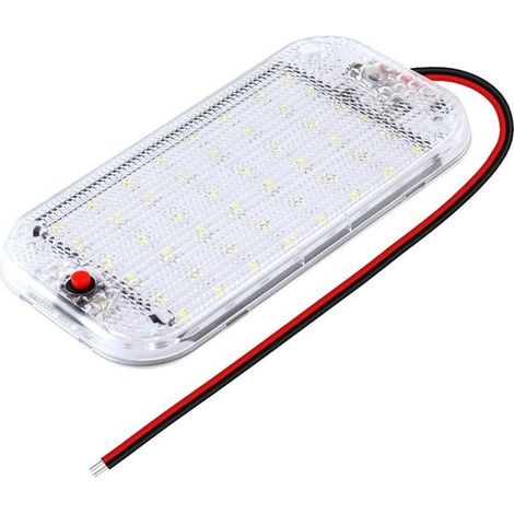 Plafoniera a LED con interruttore per camper, roulotte, autobus e barche (2 pezzi) (1/5)