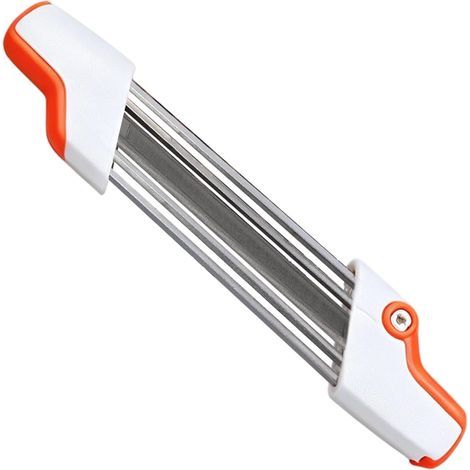 Affûteur Chaîne 2-en-1 pour Tronçonneuse STIHL 3/8" LP, Outil d'Affûtage Tronçonneuse, Remplacement pour chaîne (Lime 4mm) (1/5)