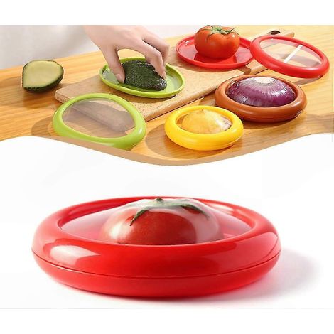 Boîte de conservation en silicone pour aliments frais, fruits, légumes et viande (1/5)