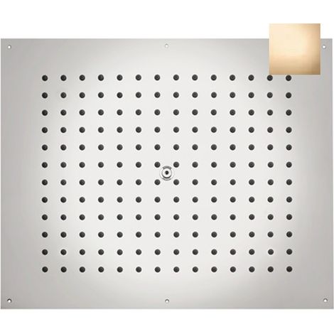 Kit plafond de douche rectangulaire or Dream Flat - Bossini H383910021