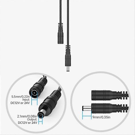 Interrupteur variateur tactile 12 V/24 V CC (1/5)