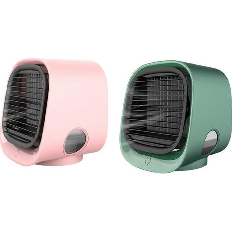 Ventilateur de bureau à refroidissement liquide, mini refroidisseur d'air USB --- (1/5)