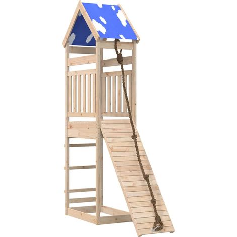 Maison Exclusive - Parque infantil de exterior de madera maciza d (1/5)