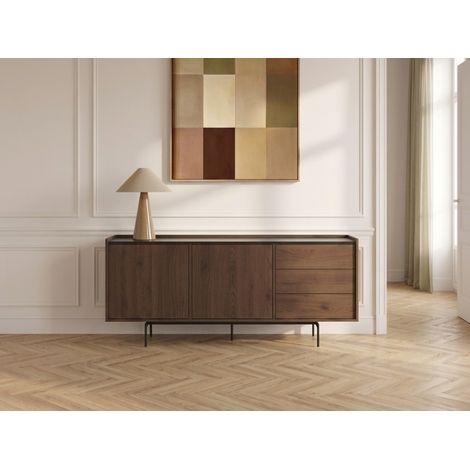BOBOCHIC - Buffet 2 portes 3 tiroirs 170 cm FREDA (1/5)