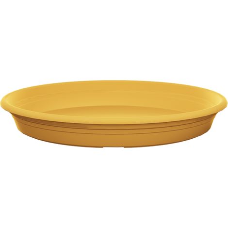 Florus Soucoupe Universelle Rond 17 - Jaune - L 17 x B 17.3 x H 0 cm - extérieur - 100% recyclé