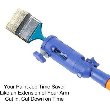 Rallonge De Pinceau - Acier Inoxydable Et Plastique - Rotation 180 Degres - Pour Peinture Dangle - 1 Piece (1/5)