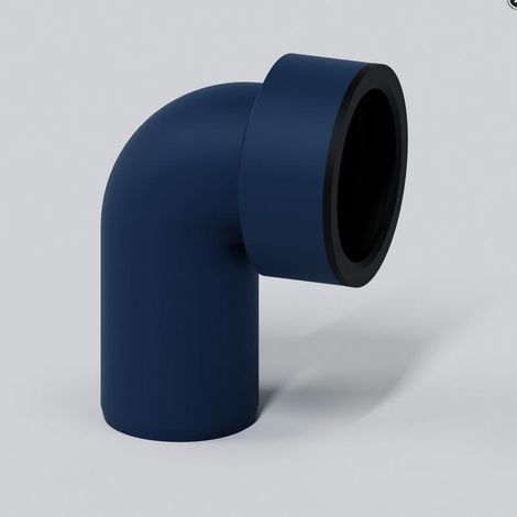 Coude de raccordement siphon PKSW Polo-Kal NG avec joint emboîtable DN 50 2 da 50 mm (1/2)