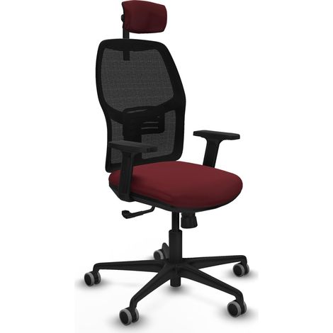 Silla de oficina piqueras y crespo Alfera negro cómoda ergonómica (1/2)