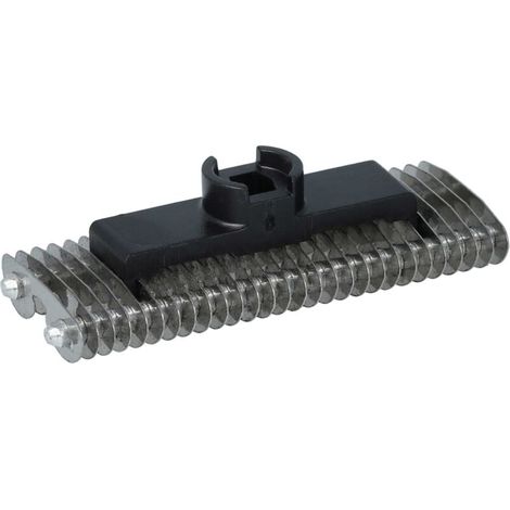 Blocchetto lame sostitutivo per rasoi, colore nero argento, compatibile con modelli simili a SP-61, SP-62 (1/2)