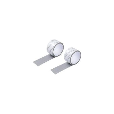 Réparation Fenêtres Ruban Adhésif Kit de Réparation de Patch D'écran Ruban Adhésif en Fibre de Verre Ruban Adhésif Réparation de Porte pour Porte Moustiquaire Déchirures Trous Kit de Réparation,2Pcs(G (1/5)