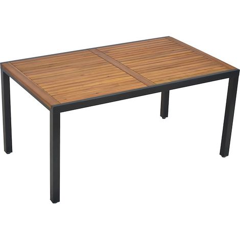 Toblino Set 5tlg 4 Klappsessel 1 Tisch 150 x 90 cm