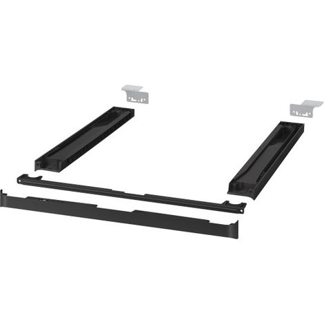 Samsung – Kit de superposition pour lave-linge et sèche-linge – Plateau coulissant – Dimensions 125 x 133 x 752 mm – Finition Black Caviar (1/2)