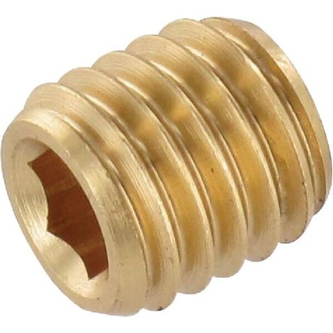 Tornillo ajus M8 di谩metro 2,5 mm Lat贸n UNIVERSAL SSM8825BR (1/3)
