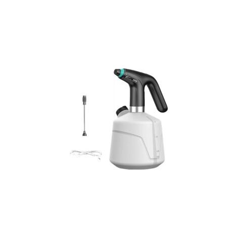 Automatische Gießkanne mit großem 2-Liter-Fassungsvermögen, Verlängerungsschlauch und langlebigem Akku, ideal für Gartenarbeit, Pflanzenbewässerung, Auto- und Hausreinigung, schwarz - Crezuo