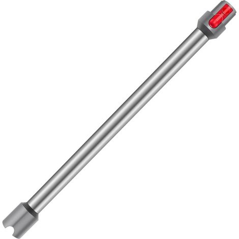 Tube Extension compatible pour Dyson V7 V8 V10 V11 V15 Tige Rigide Rallonge en Aluminium, Longueur 72 cm, Connecteur à Dégagement Rapide - Gris (1/5)