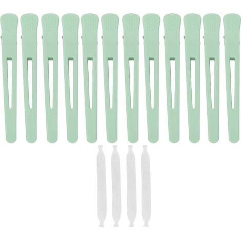Pinces à cheveux bec de canard en plastique, clips de coiffure invisibles et pratiques pour salon (1/5)