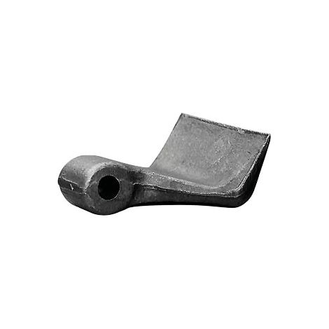 Lama zappa motocoltivatore motozappa fresa COMPATIBILE 350-413 HOWARD 120mm (1/2)