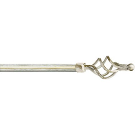BASTONE METALLO D 20/17 120/210CM VORTICE AVOR/ORO - 6 pezzi