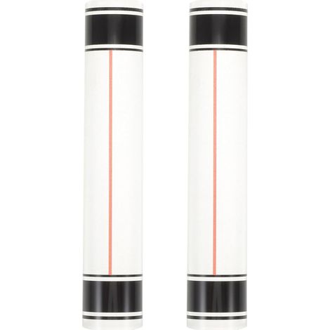 DOITOOL Lot de 2 loupes acryliques 2X avec marque-page coulissant (1/5)