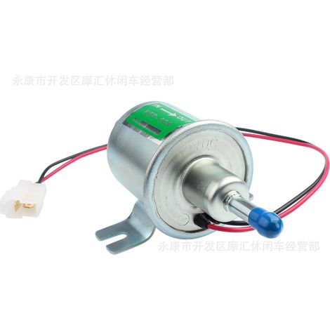Car modification: 12V DC HEP-02A electronic fuel pump, gasoline pump, engine oil transfer external diesel oil pump (1/4)