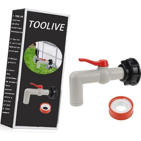 IBC-Hahnadapter für 60-mm-Gewindetank, IBC-Regenwassertankadapter (1/5)