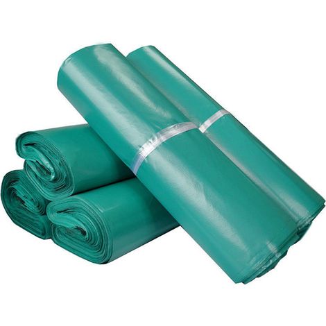 Sac D'expédition En PE Imperméable - Bordure Thermoscellée Robuste - Pour Vêtements Et Colis - Rouleau De 100 Pièces (1/2)