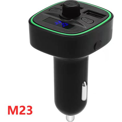 M27 Neuer Siebenfarben-Licht V5.0 Auto-Bluetooth-Freisprech-MP3/FM-Transmitter-Musikplayer -- M23 (1/3)