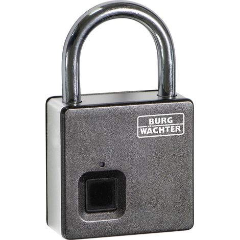 Burg Wächter Scan & Lock 610/53 SB Cadenas 53 mm serrure à empreinte digitale Y844732 (1/3)