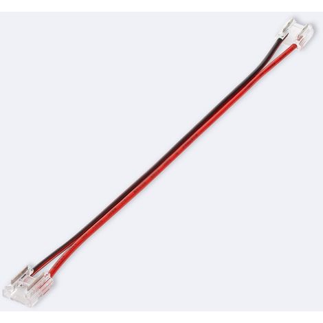 Conector Hipopótamo doble con cable para Tira LED 24V DC SMD y COB IP20 Ancho 10mm Monocolor 10 mm - 6 A (1/2)
