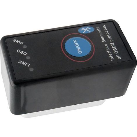 Mini ELM327 OBD2 - Escáner de código Bluetooth para coche, interruptor de diagnóstico para PC y Android
