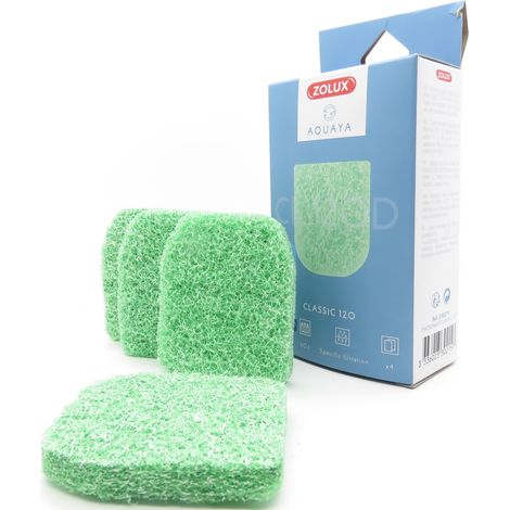 cartouche filtre aquarium zolux phosphate classic 120 anti algues filtration chimique (1/2)