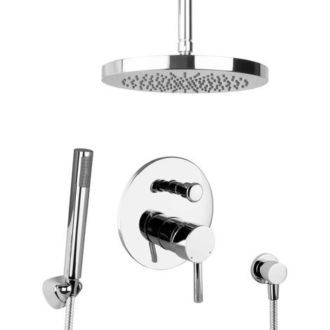 Ensemble de douche encastré rond PaulGurkes