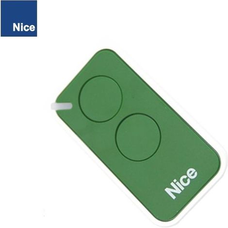 Émetteur mural 2 canaux 433,92 MHz – Portée 150m extérieur – Auto-apprentissage – Compatible avec récepteurs Nice FloR (1/4)