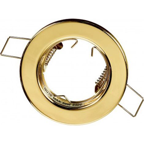 Faretto Incasso Fisso Dicr.50Mm (Nobile Ill.Ne Cod. 4111/H/Gd) (1/5)