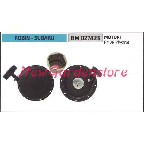Anlassen SUBARU Rasenmähermotor Rasenmäher EY 28 rechts 027423