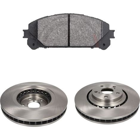 KIT FRENI ANTERIORI compatibile con LEXUS NX (Z1) - DISCHI + PASTIGLIE OEM: P83145 / 18408 /SOSTITUZIONE DIRETTA/BASSA POLVERE/SILENZIOSO (1/5)