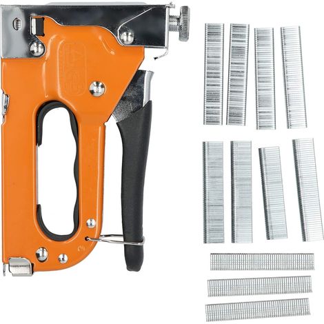 Agrafeuse manuelle multifonctionnelle, pistolet à clouer, outils (1/5)