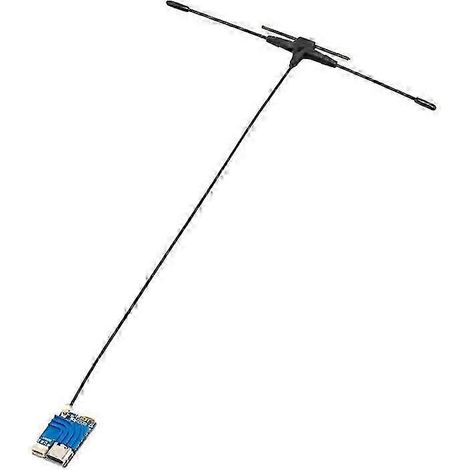 Compatible avec le récepteur bi-bande BAYCK UR500 2,4 GHz 900 m ELRS et le récepteur ExpressLRS avec antenne de type T de 220 mm QAQ (1/5)