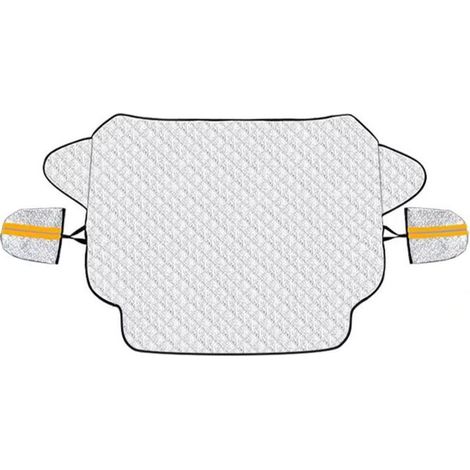 SJLERST Couverture Pare-Brise Voiture Couverture Magnétique Bache Pare Brise Voiture - Protection hivernale Protège Contre Vent Neige Poussière Givre Soleil - avec Aimant (1/5)