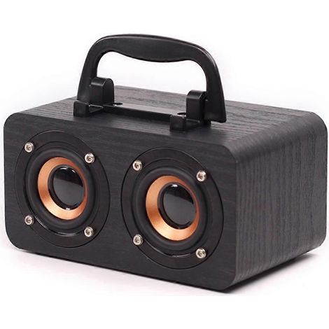 Tragbarer Bluetooth-Lautsprecher mit Stereobass, PartyCast und aus Japan importierten Komponenten