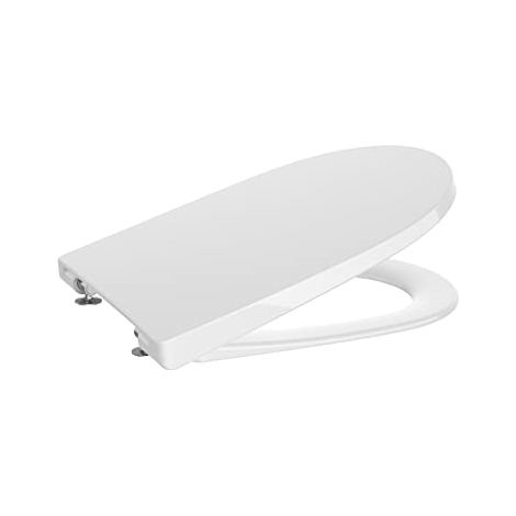 Roca – Abattant WC ONA frein de chute – Déclipasble – Softclose – Antibactérien – Supralit® – A801E12001 (1/5)