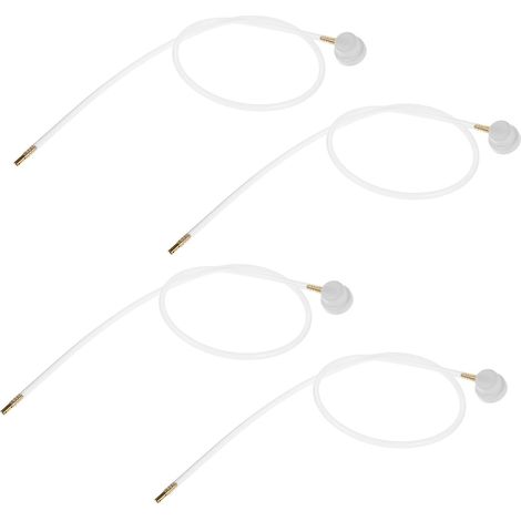 TEHAUX 4 Pièces Embout de Tuyau Transparent pour Aérosol Buse (1/5)