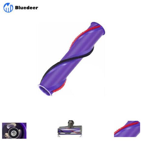 Pair Brosse à Rouleau pour Dyson V10, Brosse de Nettoyage avec Vis pour Dyson V10, (Entraînement à 3 Broches, Diamètre de 50MM), Rouleau de Brosse pour Tête de Moteur Triangulaire de V10