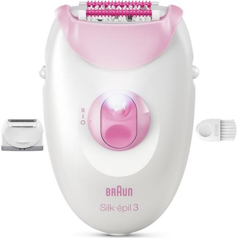 Epilateur secteur rose - Braun - SILKEPIL3031 (1/2)