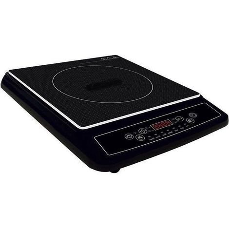 TrAdE Shop Traesio - Piastra Ad Induzione 2000w Da 80 A 270 C° Piano Cottura Fornello Elettrico -