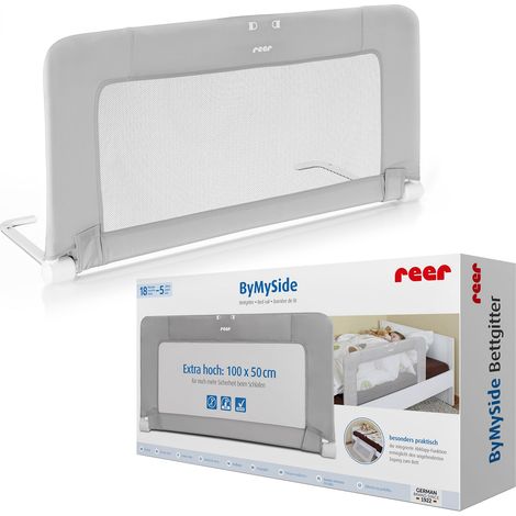 reer Bettgitter ByMySide, 100 x 50 cm, grigio (1/5)