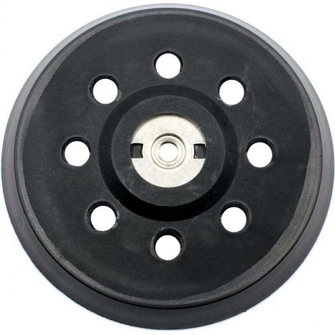Plateau de Ponçage 125mm Noir Compatible Metabo SXE 325 Intec 425 Turbotec (1/4)