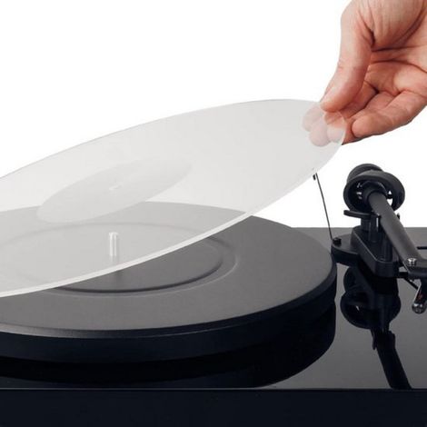 Tapis de platine vinyle - Acrylique - Transparent mat givré - Tapis de platine vinyle 12 pouces (1/4)